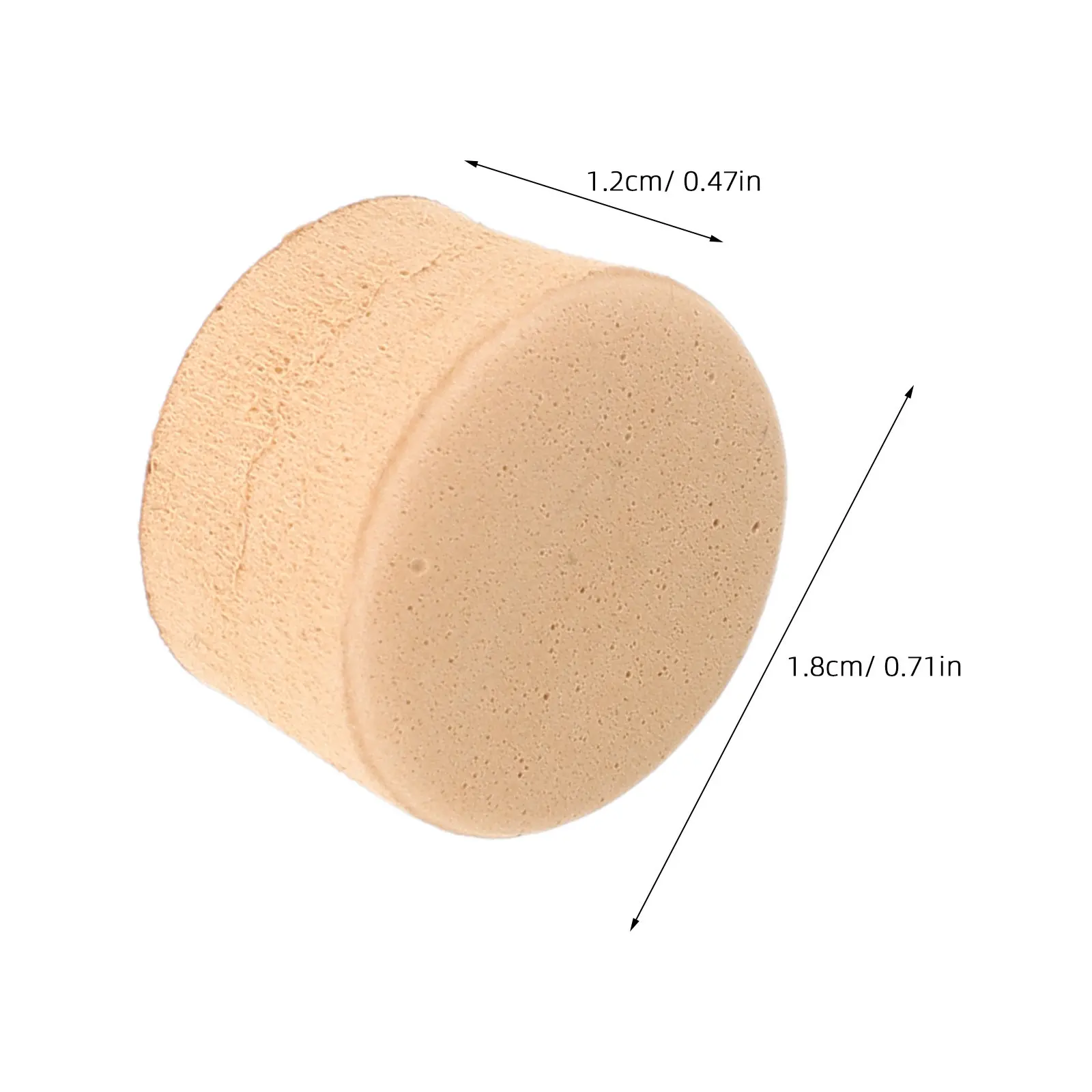 20Pcs Flute Cork Stopper Tapered Plugs for Wooden Chinese Dizi Xiao Flute Repair Prevent Air Leakage Instrument Accessories