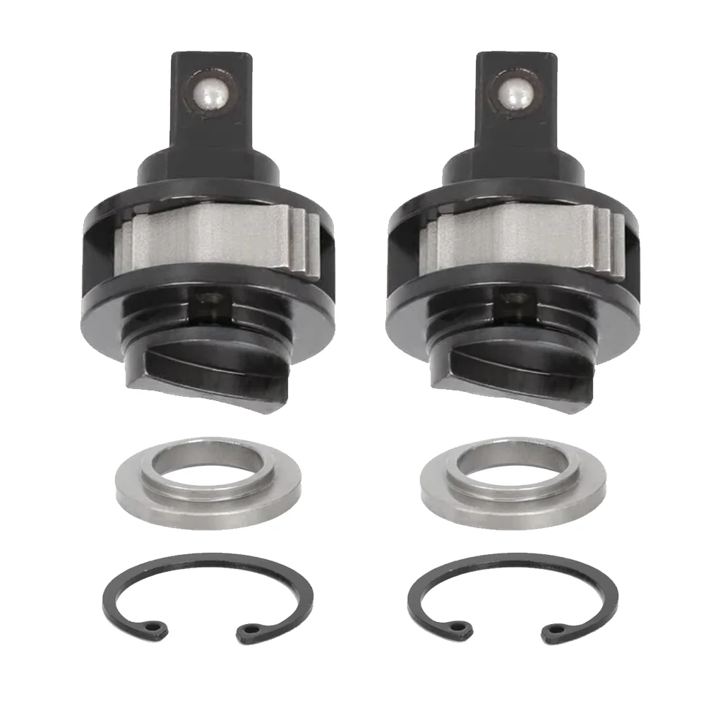 

2 Piece Repair Ratchet Heads for 2557 20 3/8 Inch Wrench Replacement Parts Alloy Steel Construction for Heavy Duty Use