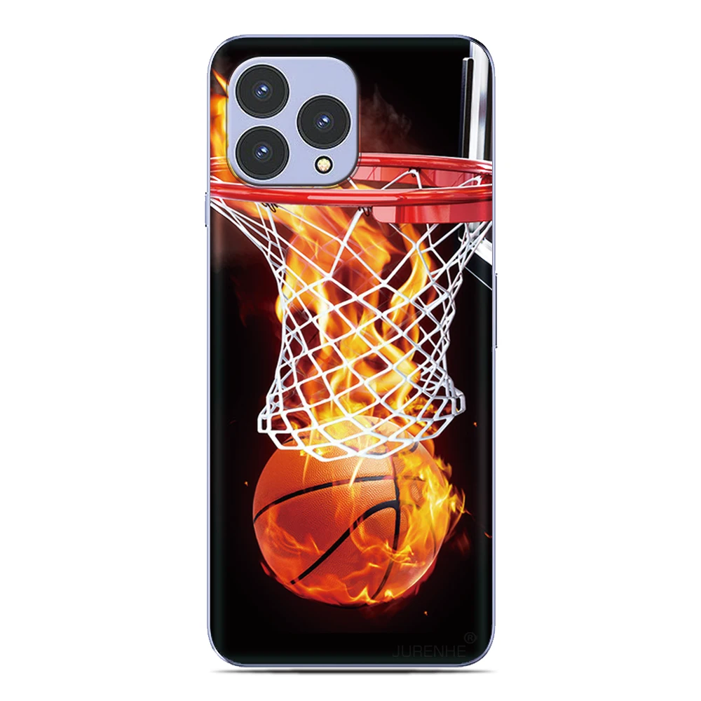 غطاء رياضي لكرة السلة لهاتف آيفون 17 16 15 12 Pro Max Air 16e 13 Mini X XR 7 8 Plus SE 3 2 2020 2022 iPod Touch 7 6 5 جراب هاتف