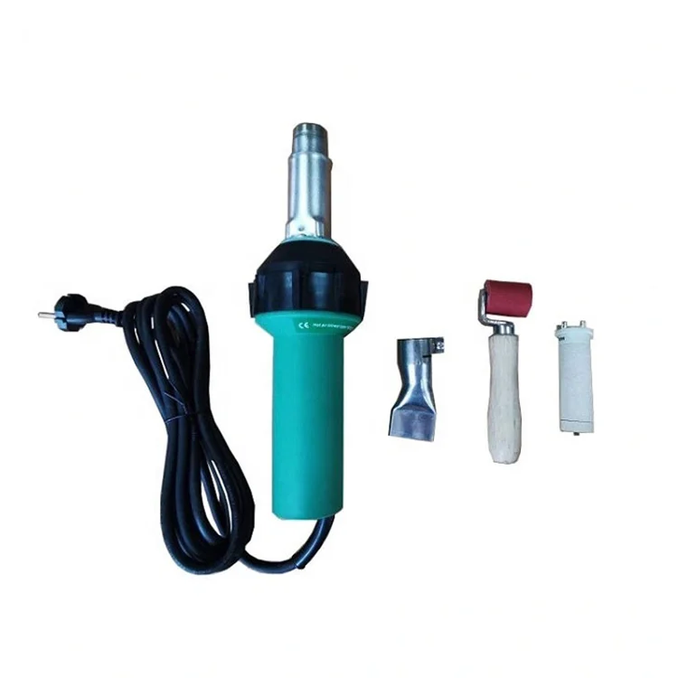 1600W Portable Hot Air Heat Gun New Condition 120V Plastic Welder for PP PVC Banner Tarpaulin Roofing Vinyl Floor Welding