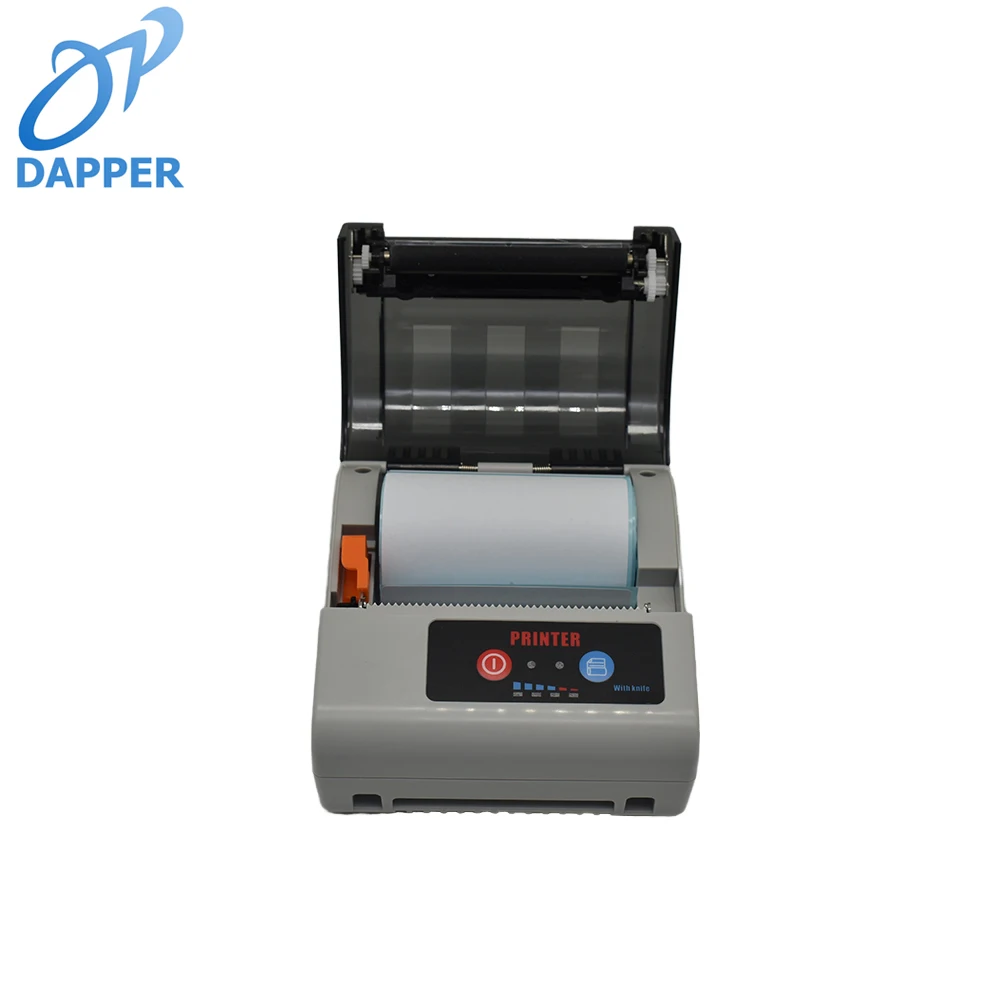 80 مللي متر طابعة فواتير يدوية صغيرة Imprimante Thermique المحمولة طابعة ملصقات الإيصالات الحرارية للهاتف مستخدم طابعة بلوتوث المحمولة #4