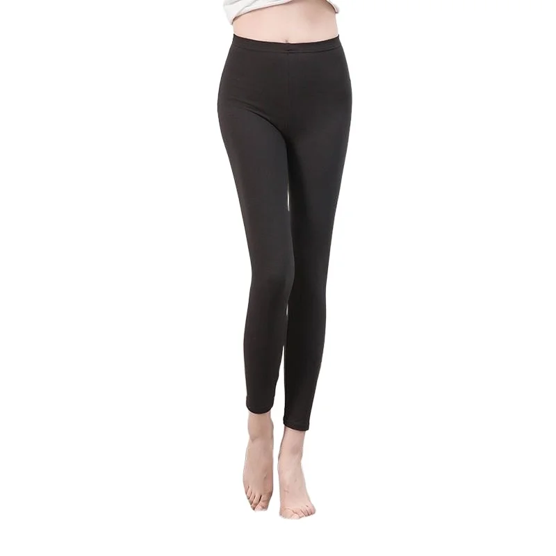 Mallas Push Up de cintura alta para mujer, pantalones deportivos suaves, Color puro