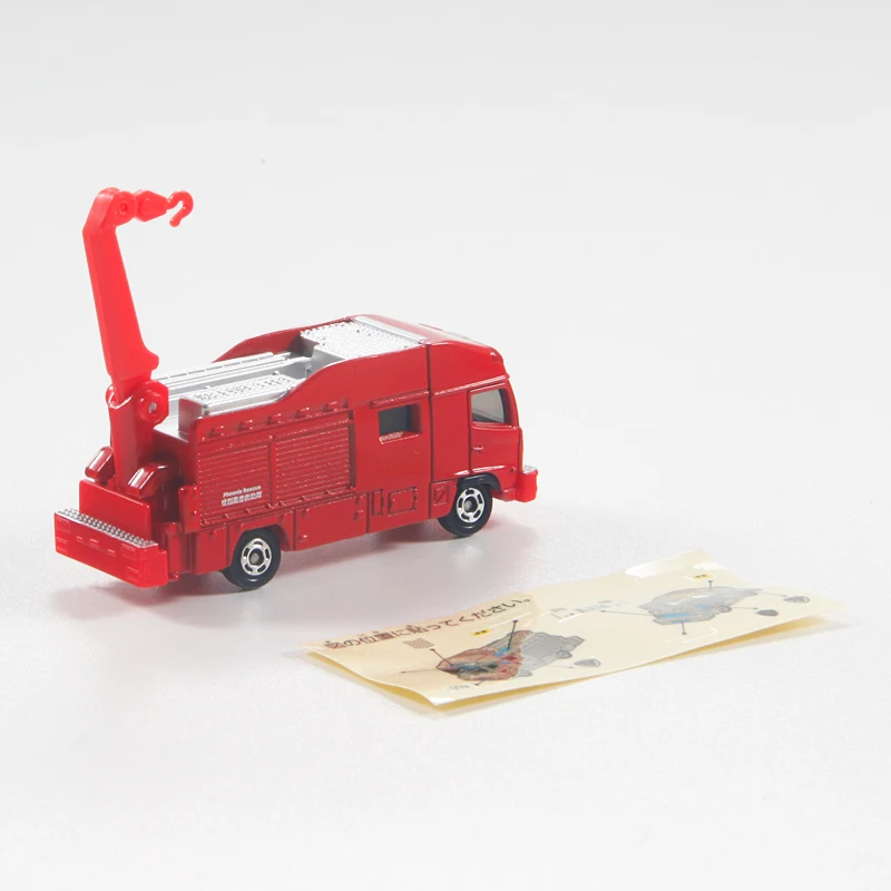 TAKARA TOMY-Tomica Caminhão de bombeiros para crianças, veículo de trabalho de resgate, veículo motorizado móvel, mini modelo de carro de liga fundida, presente do brinquedo