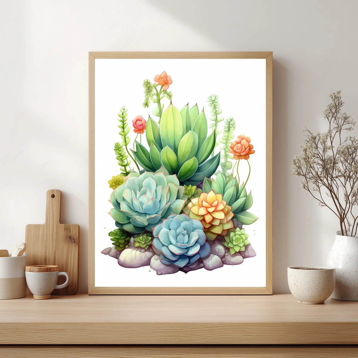 1 Stück 30x40cm/11,8x15,7 Zoll, 11CT/14CT Druck Kreuzstich DIY-Set Neujahrsgeschenk, entspanntes Stickset für Anfänger, Pflanzenmotiv – Detail 3