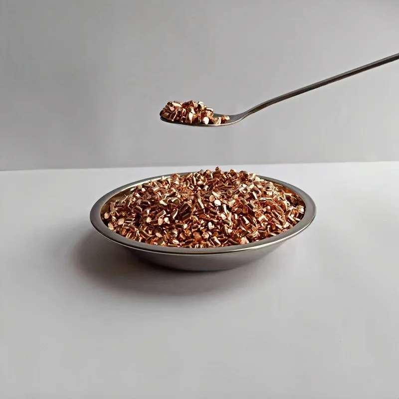 High purity copper particle, electrolytic copper particle, single crystal copper particle, metal copper block, Cu99.99%