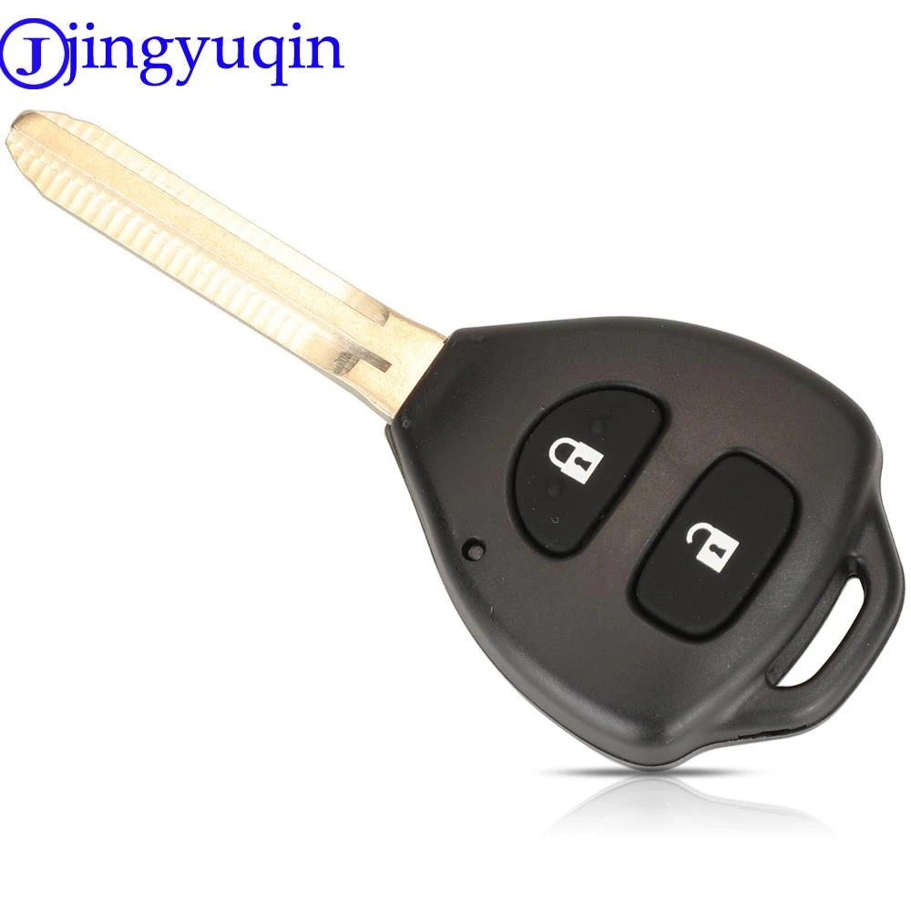 jingyuqin Full Key Remote Car Key Control For Toyota prius 2 hilux etios vios yaris corolla FCCID: B41TA ID67/G Chip 433 Mhz