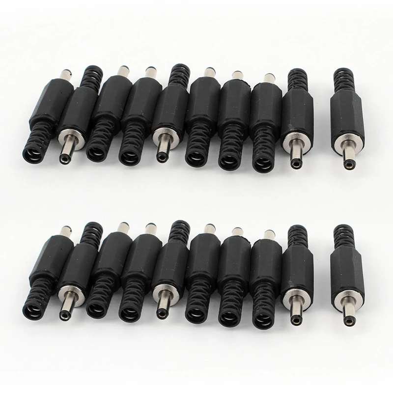 

New Spare Parts 3.5Mm X 1.35Mm DC Power Male Plug Jack Connector 20Pcs