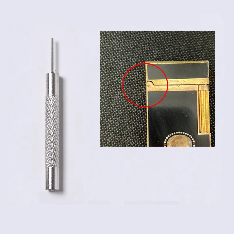 For Dupont Lighter Dismantle Hinge Pins Durable Reusable Alloy Punch Convenient Outer Case Link Pin DIY Repair Replace Tool