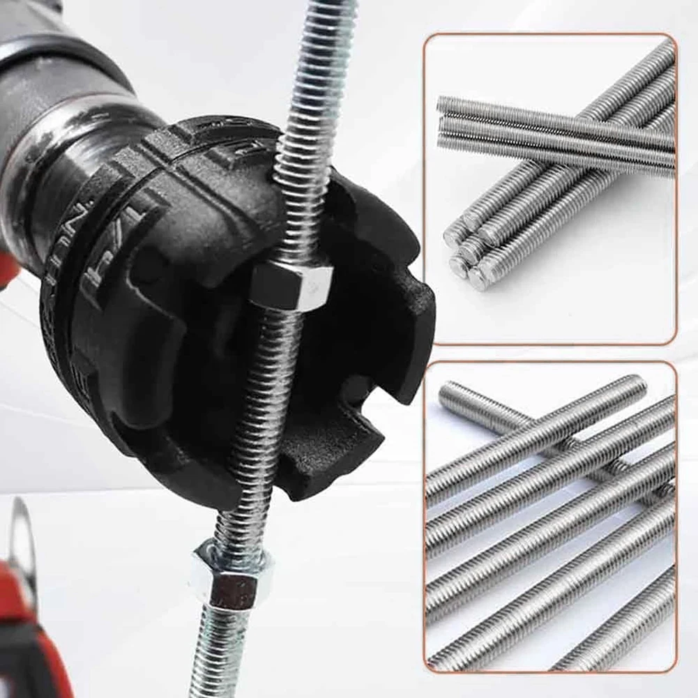 

Nut Zip Drill Attachment Multifunction Slotted Wing Nut Spinning Drive Kit Hex Shank Nut Driver Extractor for Conduit Racks