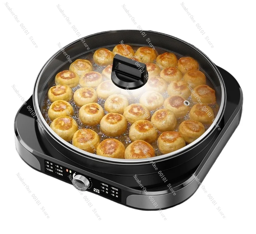 Pancake and fruit all-in-one machine, raw frying pan, water frying pan, potsticker special pot