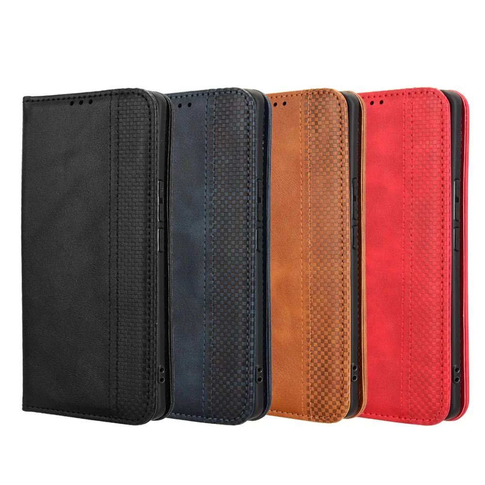 Funda con cierre magnético de cuero de estilo Retro para vivo iQOO Z9s Pro, billetera con ranura para tarjetas, funda de teléfono a prueba de golpes para iQOO Z9s Pro