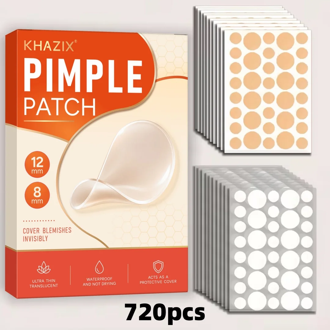360/360/720pcs Hydrocolloid Acne Pimple Patch, Hydrocolloid Spot Stickers, Covering Zits and Defect, Nighttime Spot