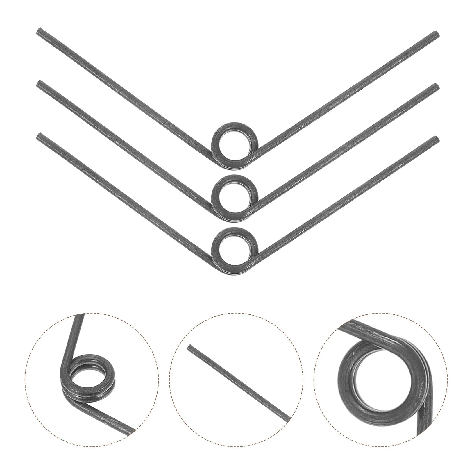 10Pcs Pruning Shear Spring Replacement Small Spring Pruning Shears Garden Pruner Tools Hand Pruner Parts Steel Springs