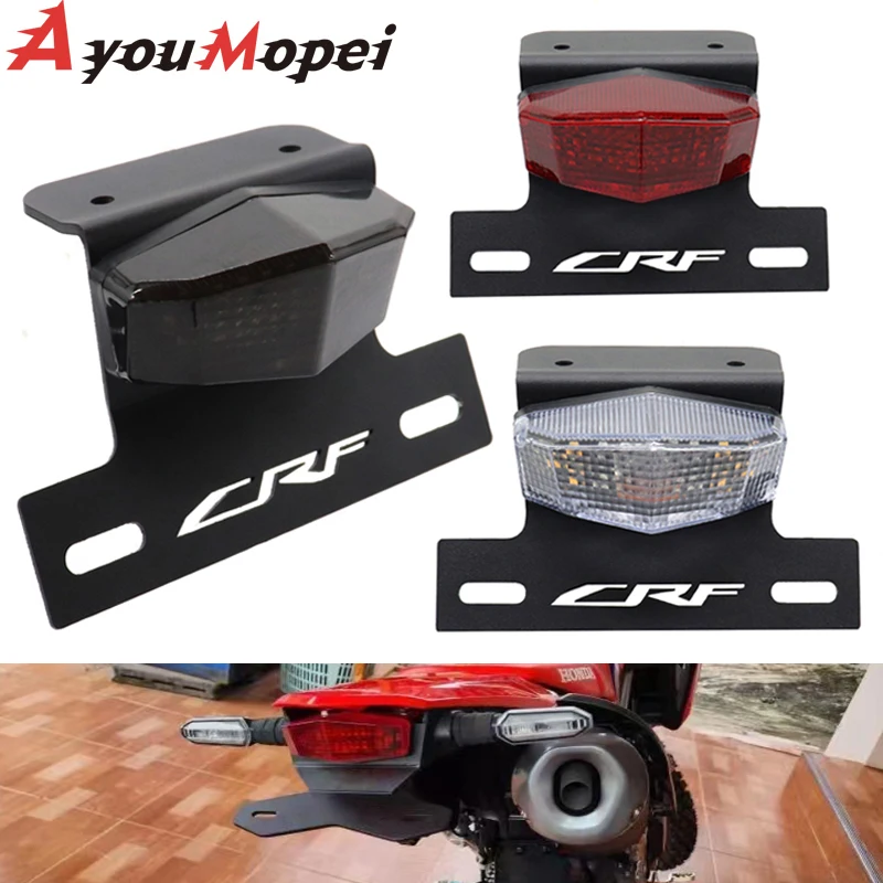Akcesoria uchwyt ramy tablicy rejestracyjnej Eliminator ramka mocowana do błotnika do HONDA CRF300L CRF 300L 300 L CRF300 rajd 2021-2023