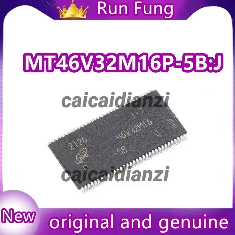 10PCS/LOT MT46V32M16P-5B:J  TSOP-66 512Mb DDR SDRAM