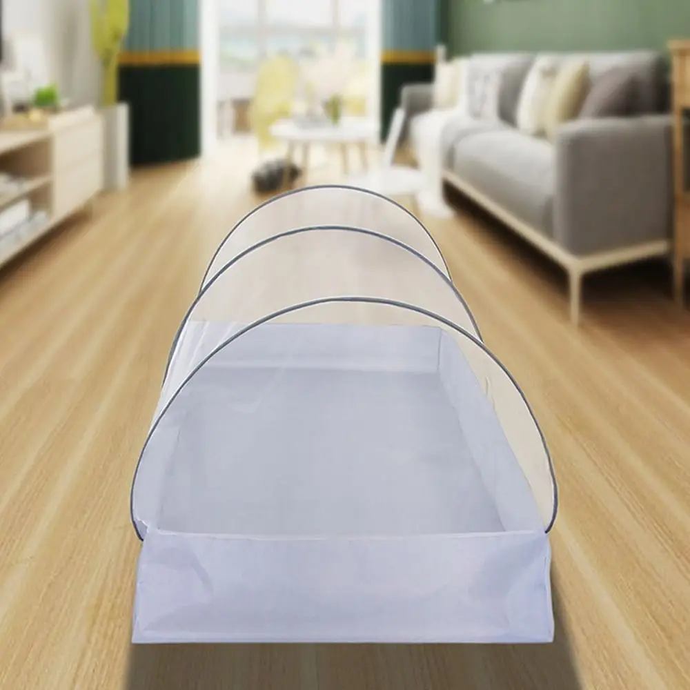 Picture 6: Anti Mosquito Travel Mosquito Net Portable with Bottom Mesh Sleeping Net Convenient Breathable Folding Mosquito Net Bed