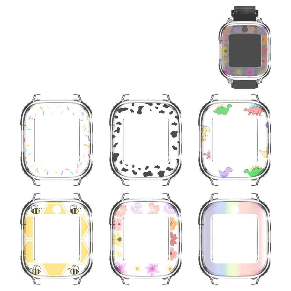 Silicone Case for Cosmo JrTrack 3 Smart Watch Shell Protective Bumper for Cosmo JrTrack3 Smartwatch Cover Protector Accessories