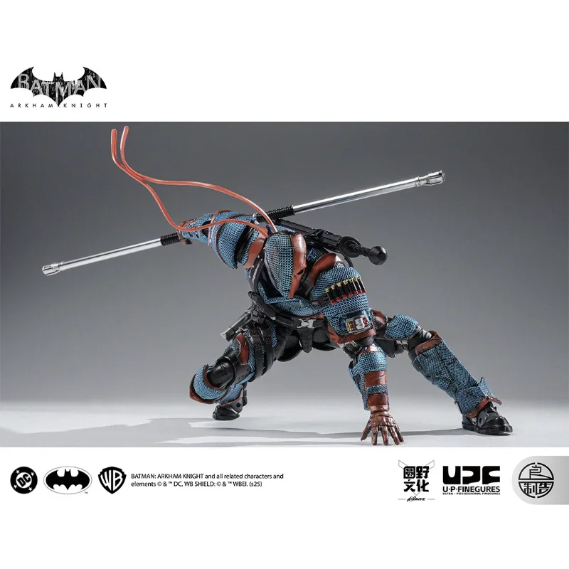 LPZZ ROUNO CUEURE DC002 1/12 Deathstroke Arkham Knight وحدة نهائية متحركة باتمان تحصيل نموذج عمل أنيمي الشكل لعبة