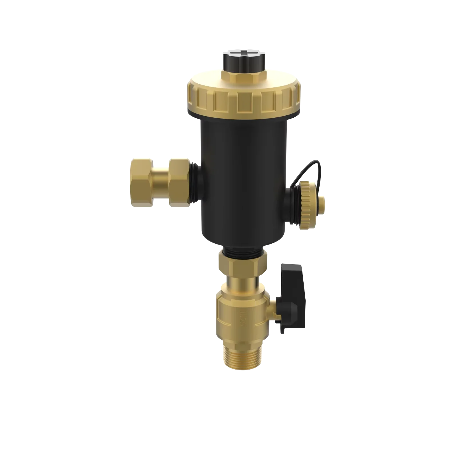 Magnetic Pre Filter DN20 G3/4'' Manual Household Water Purification Removes Heating System Dirt Separator Separator