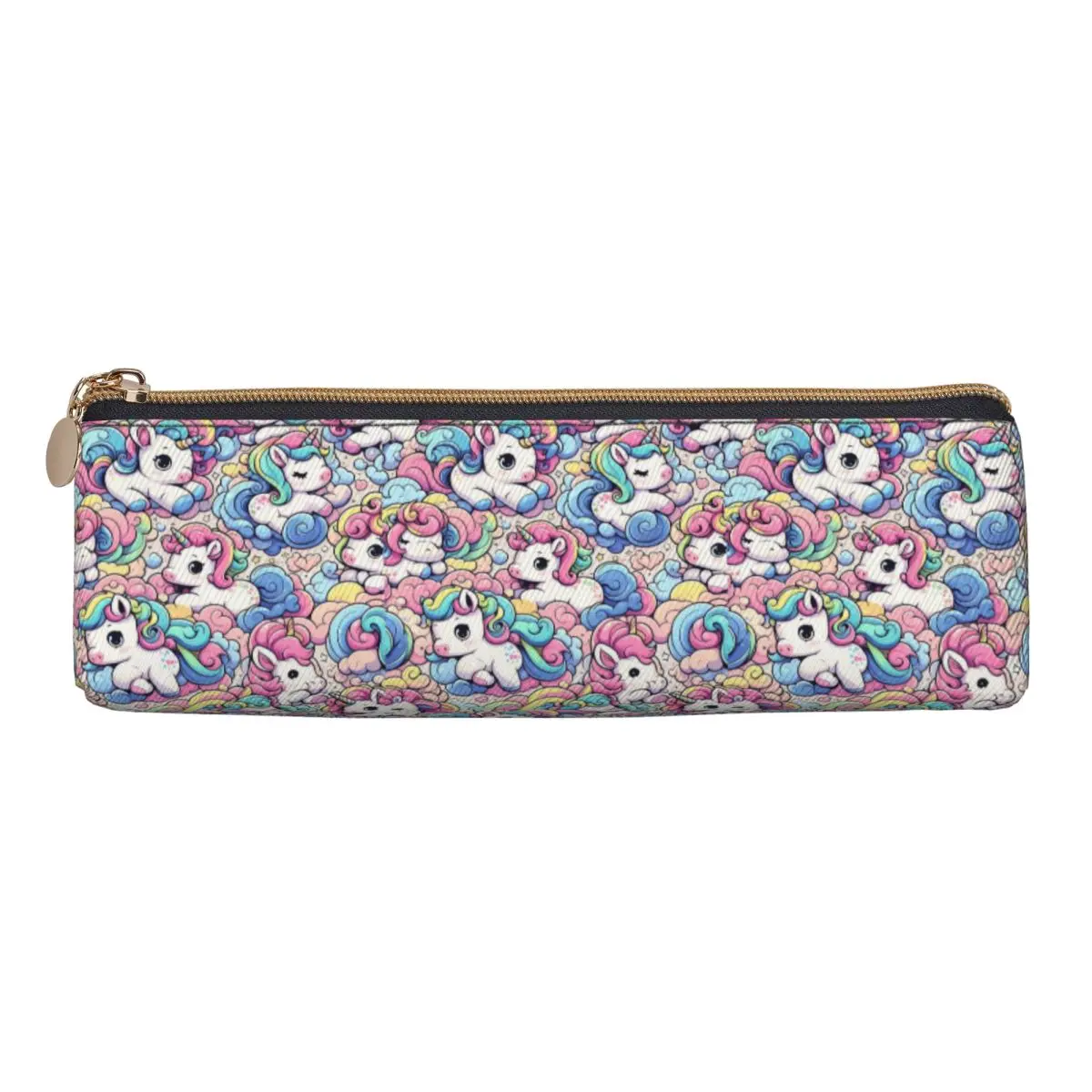 

So Cute Unicorns Pattern Pencil Cases Pencil Pouch Storage Stationery Supplies Big Capacity Pen Box Pencil Bag for Boys Girls