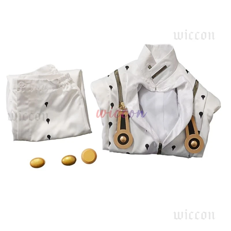 JOJO Bizarre Bruno Bucciarati Cosplay hommes vent doré Bruno Cosplay Costume haut et pantalon dentelle intérieure pour Costume d'halloween