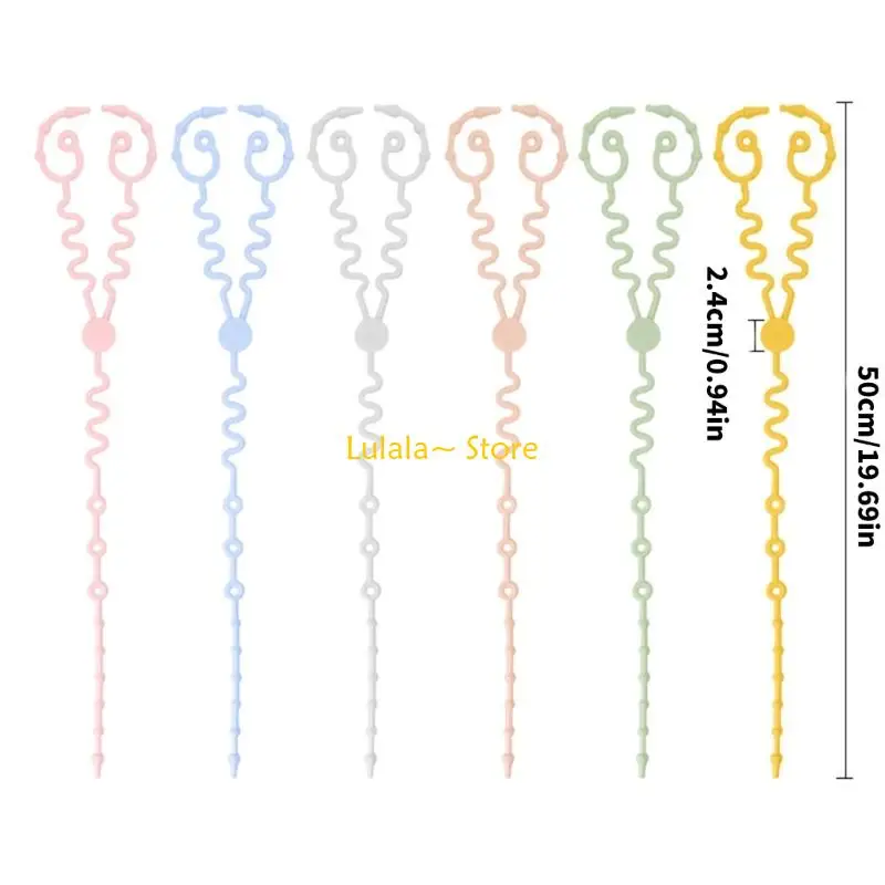 Y4QA 2-Way لعبة المضغ السحابة للرضع آمنة سيليكون لحديثي الولادة مصاصة سلسلة زجاجة أساسية كوب الحبل حزام