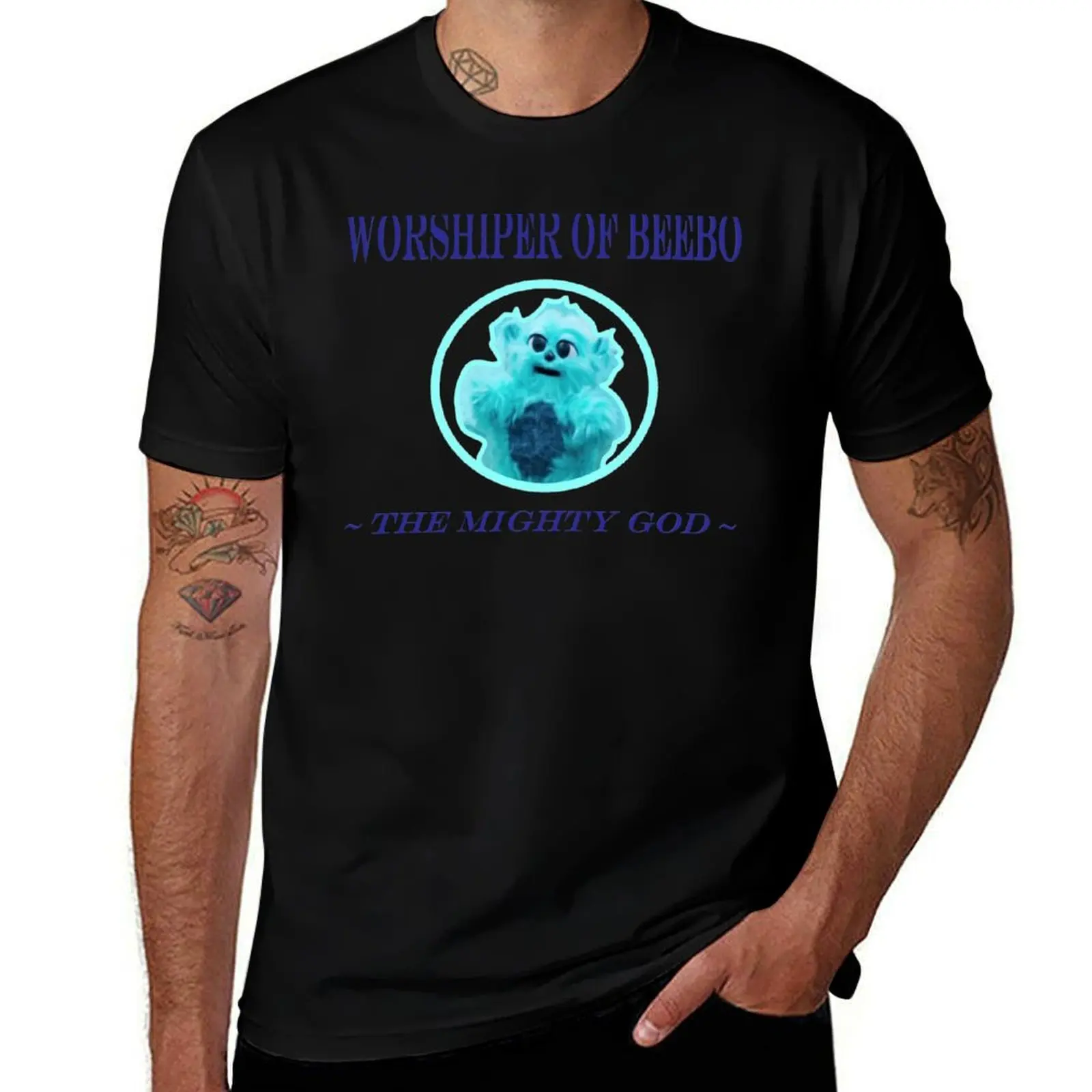 Worshiper Of Beebo - The Mighty God T-Shirt Anti-Perspiration Workout Top