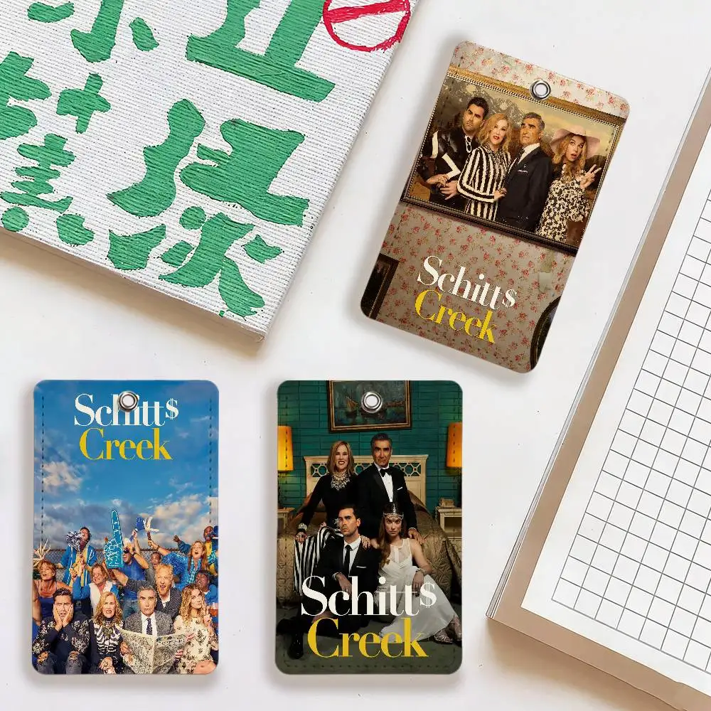 

tv S-Schitt's Creek Card Holder For Daily Travel, Bus Card, Access Cards Protector, Suitable For Daily Use.