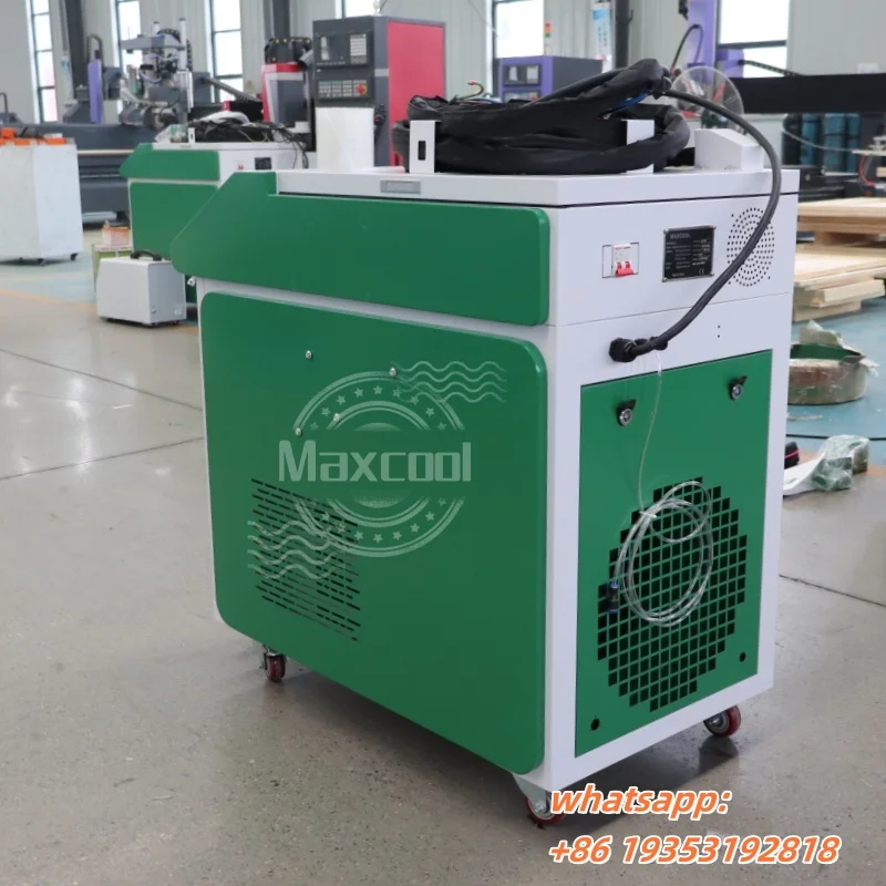 Portable 1500W 2000W Robotic Laser Cleaning Machine JPT Max Laser Source New Condition Metal Rust Removal Fiber Cleaner