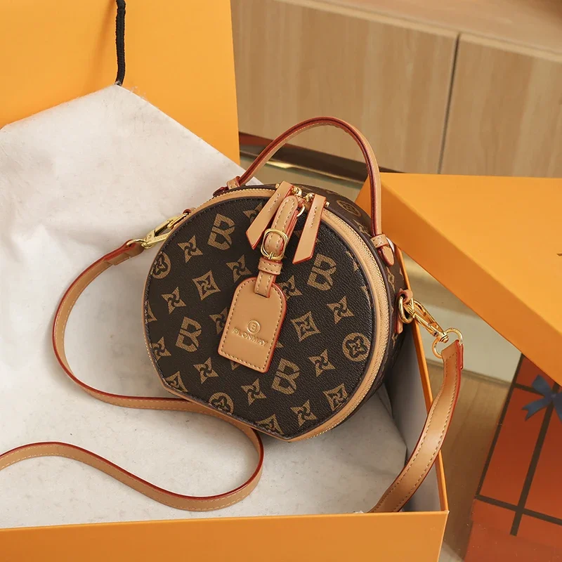 

Designer Women's Leather Shoulder Bag Luxury Brand Famous Designer Popular Classic Elegant Crossbody Bag Ladies