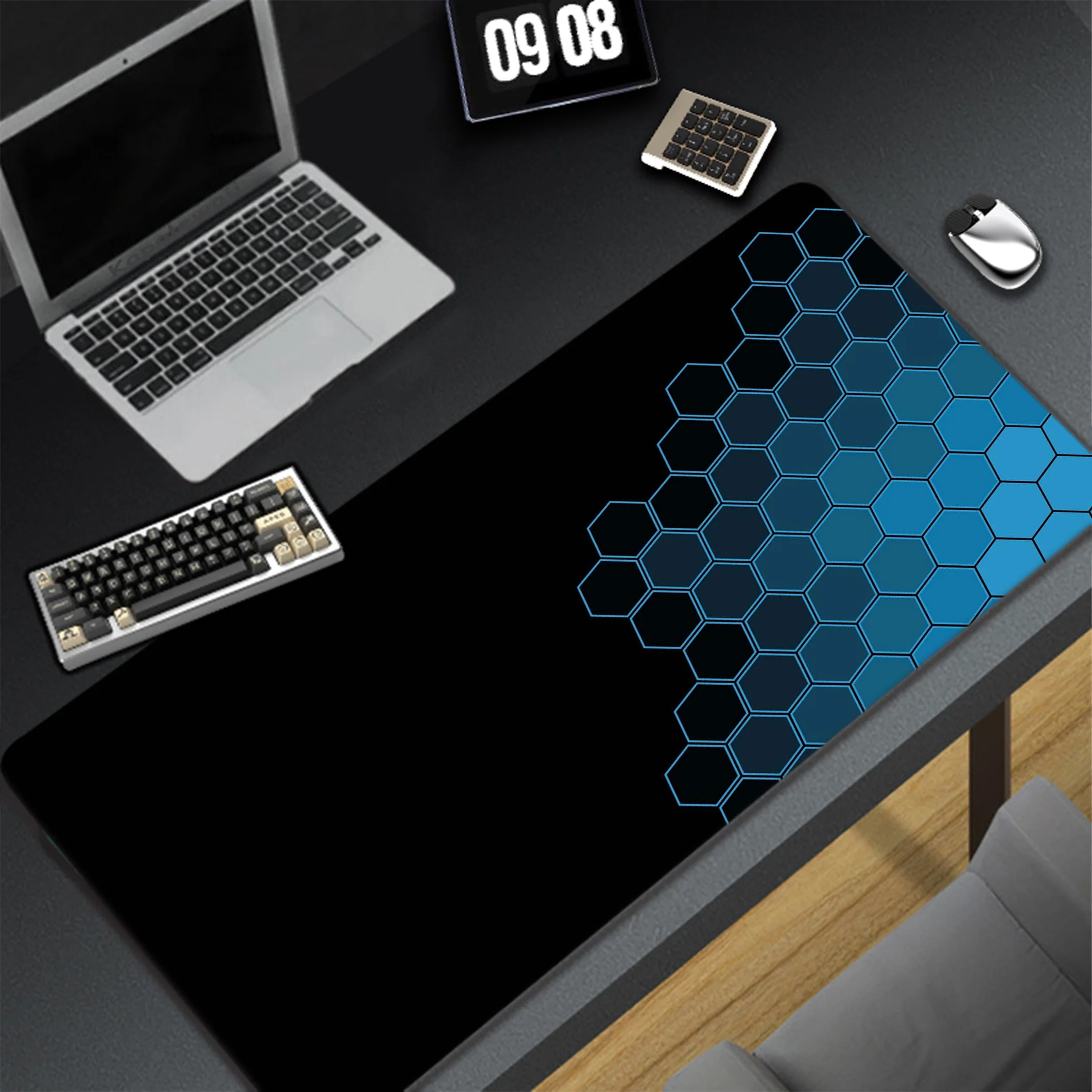 

Geometry Gaming Mouse Pad Large Gamer Mousepad Computer Desk Mat XXL Locking Edge Mouse Mat Rubber Notebook Keyboard Pads