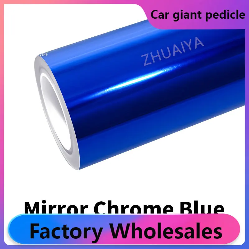 Highest quality Mirror Chrome Gold Vinyl Wrap film wrapping film bright 1.52*18m roll quality Warranty covering film voice