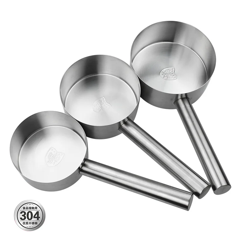 

YJQ stainless steel water spoon thickened flat bottom kitchen water scoop household large water spoon