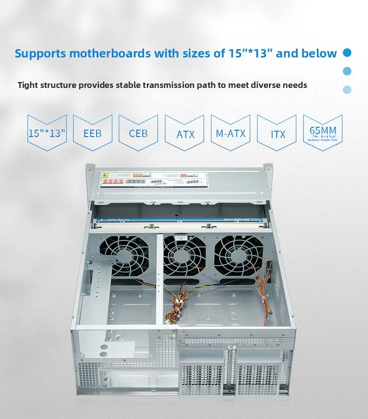 8 Diskli 4U Raf Tipi Çok Diskl - Server Gpu Chassis 4U incelemesi ve fiyatı