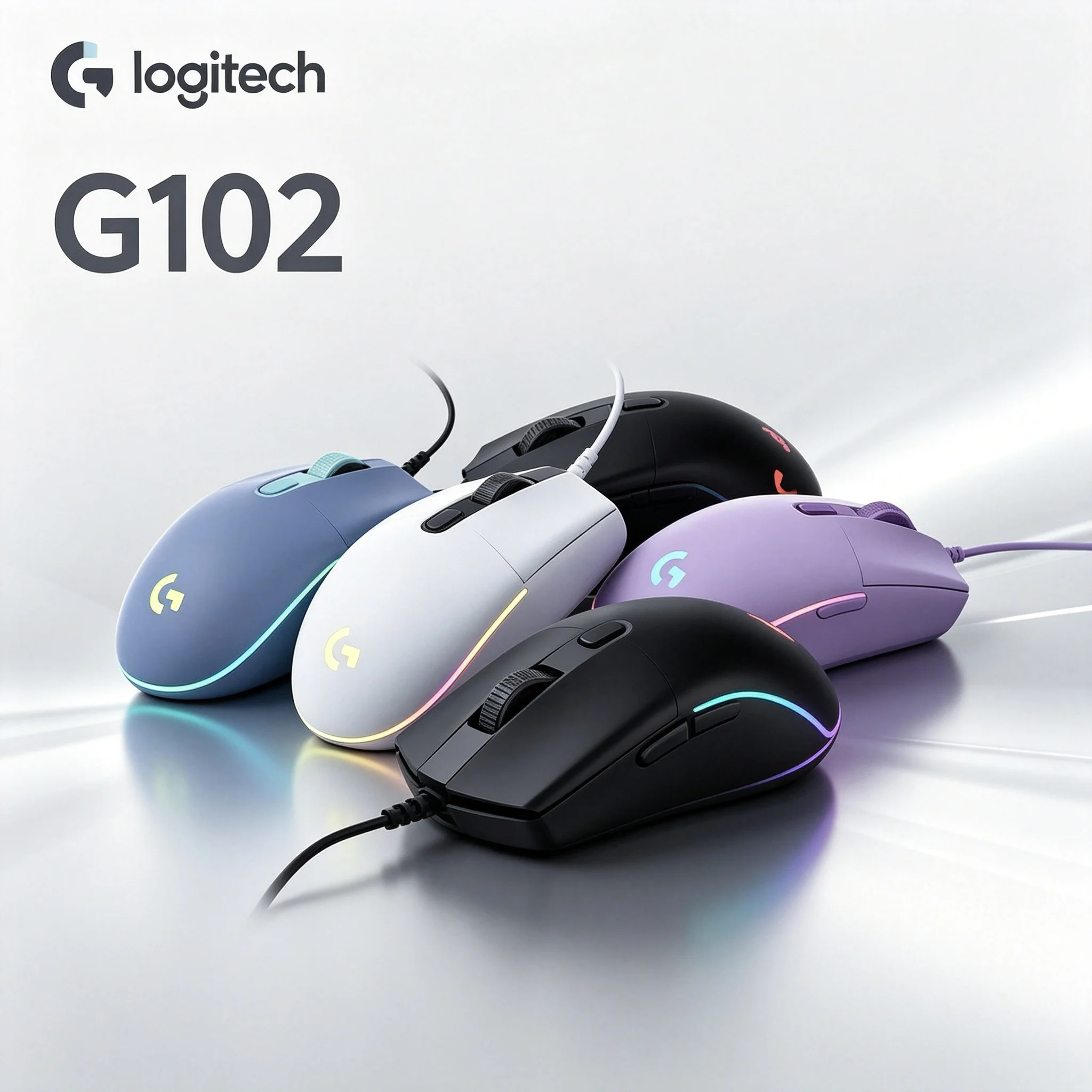 Pc Gaming Cs2 - 내구성 있는 로지텍 G102 유선 게이밍