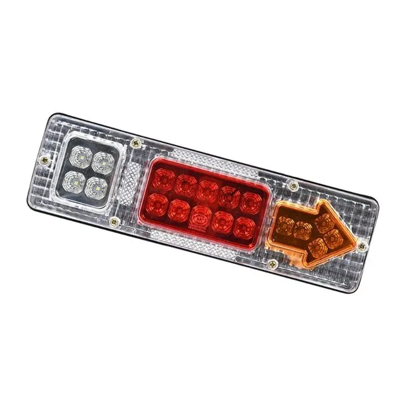 31BC Pair LED Tail Lights for Trucks with High Temperature Resistant ABS Housing LED Rear Tail Lights for Maximums Durability