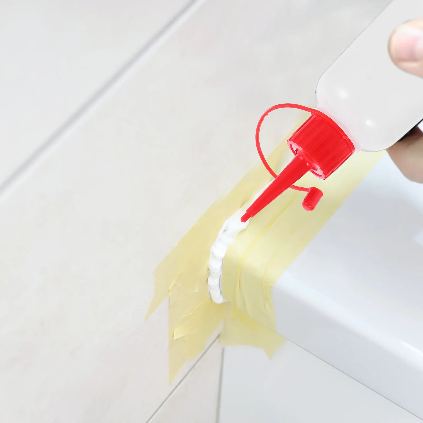 

10pcs 100ml LDPE Plastic Bottles Needle Tip Red Cap Squeeze Glue Containers Precision Applicator Paint Storage