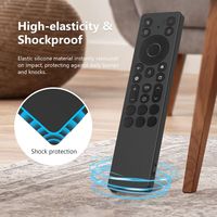 High Quality Silicone Protective Case Shockproof Protector Remote Controller Cover with Lanyard Soft Shell for TCL RC923A/RC813A