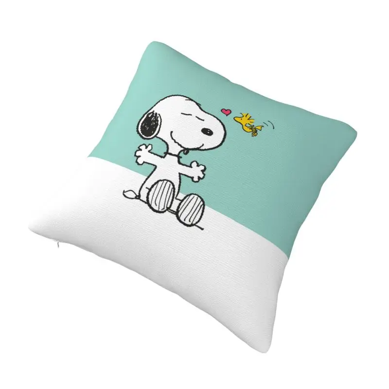 Custom S-Snoopys Anime Pillow Covers Modern Cushion Cover Square Pillowcase