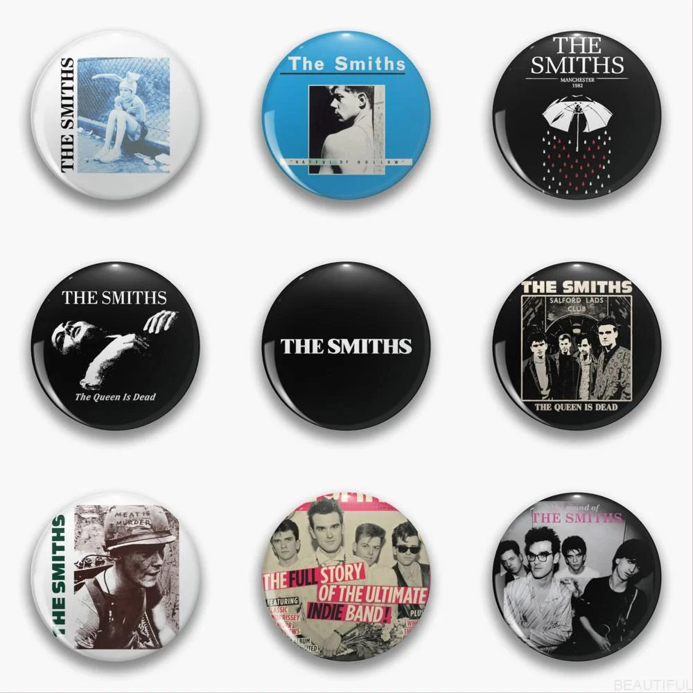 the Smiths Pines  brooches cute Fashion  shirt customized Funny  Clothes  brooches Badge  anime