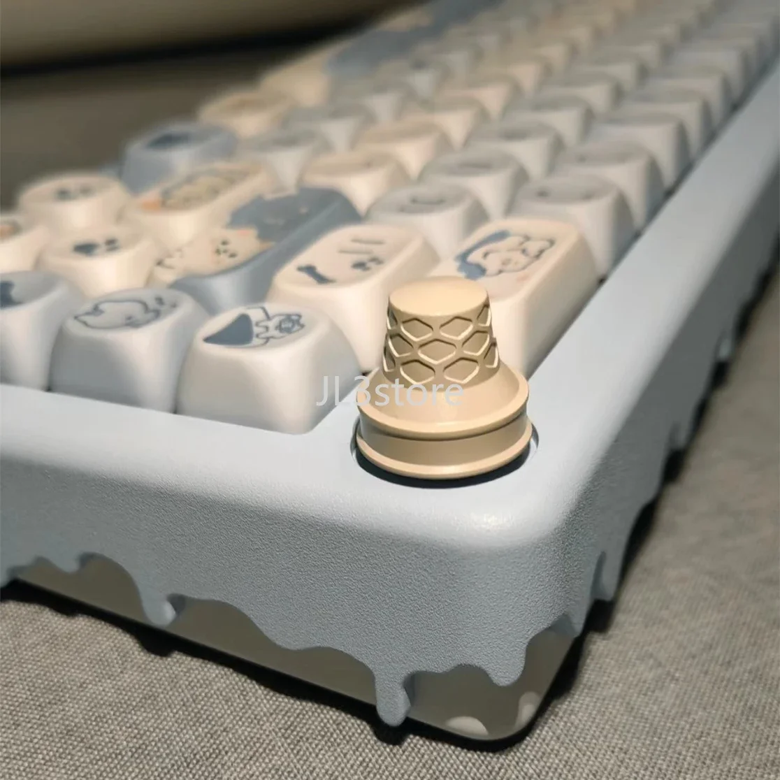 

Ice cream knob cap mechanical keyboard accessories, customized three-dimensional creative keycaps