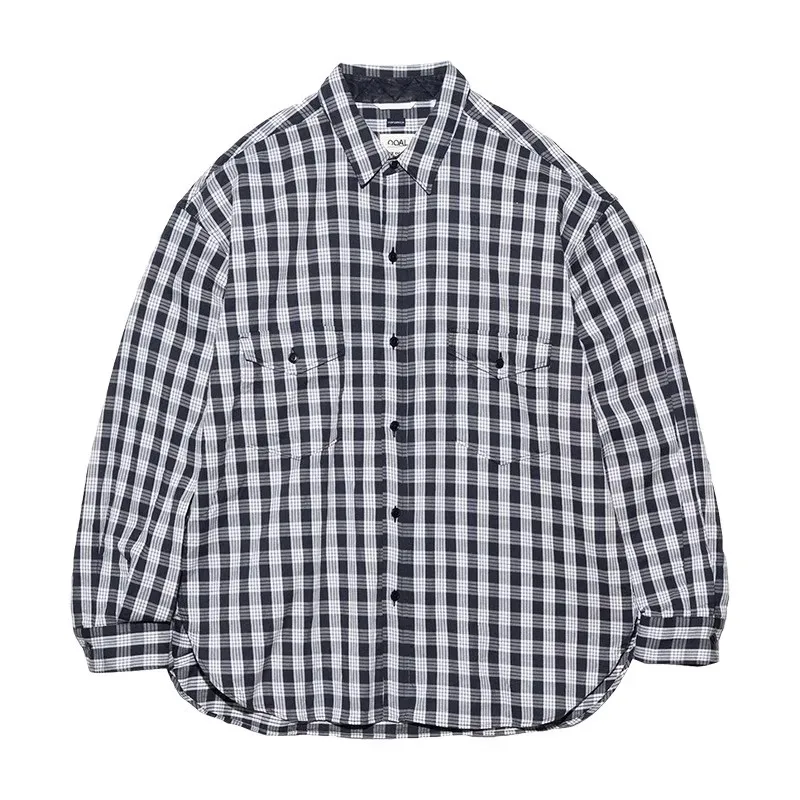 

Nanamica 25SS Japanese Vintage Plaid Long Sleeve Shirt