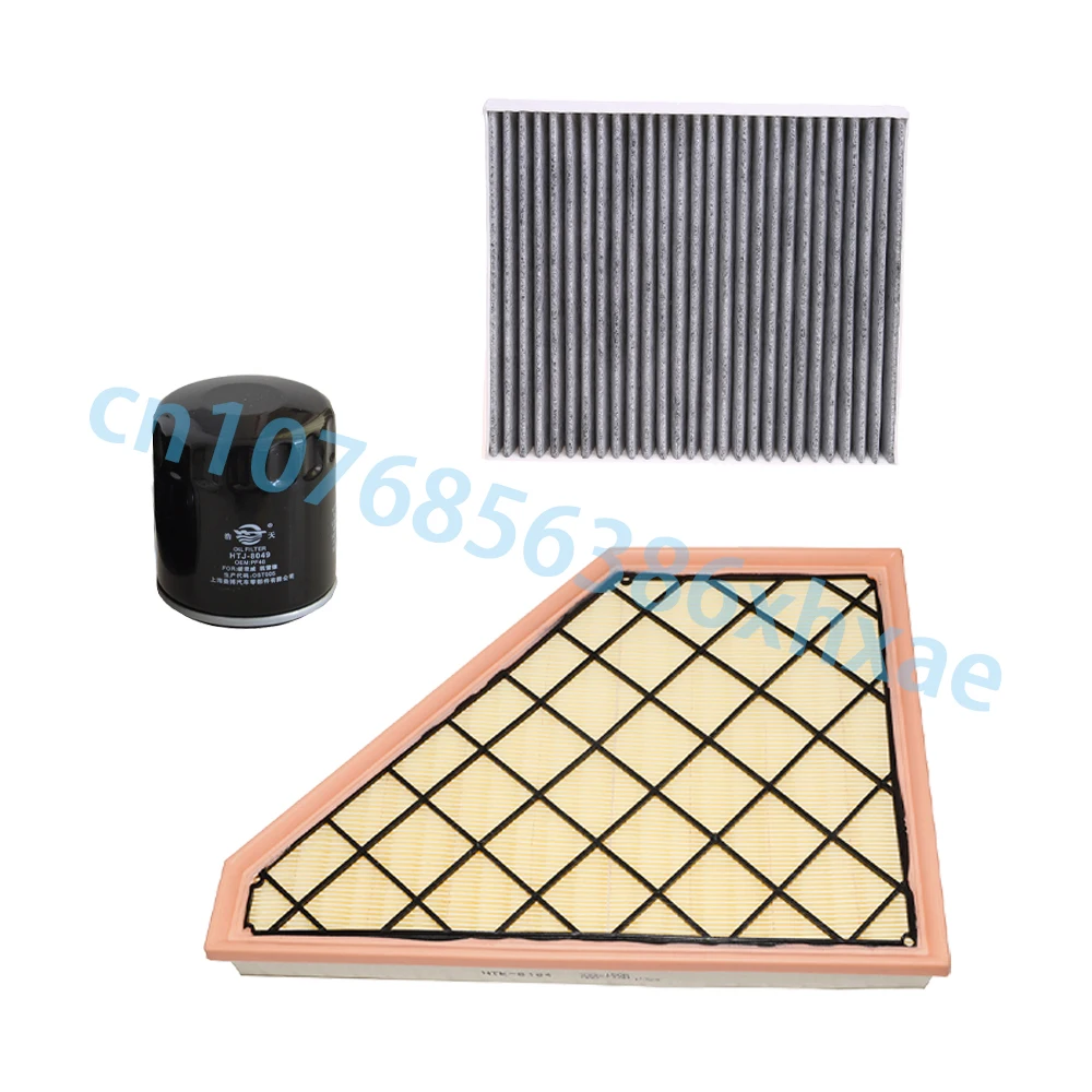 Filtre pour Chevrolet Traverse II 2018- 3.6L, filtre à air/cabine/huile/climatisation, 89017524 23321606 13356916, 3 pièces, accessoires