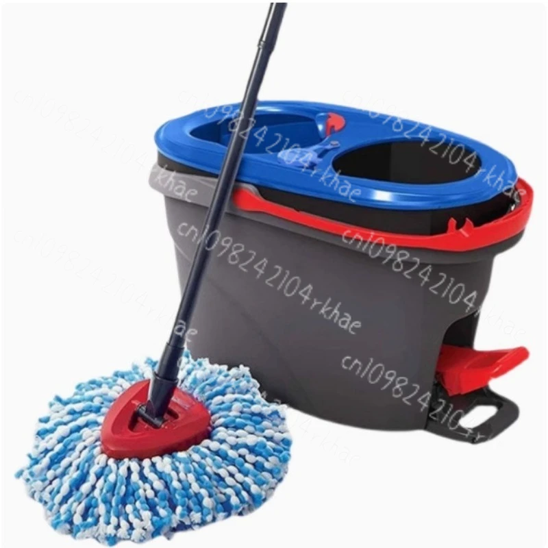 

Набор ведер для автоматической швабры, вращающаяся самоочищающаяся сухая система, нержавеющая сталь, ленивая чистка