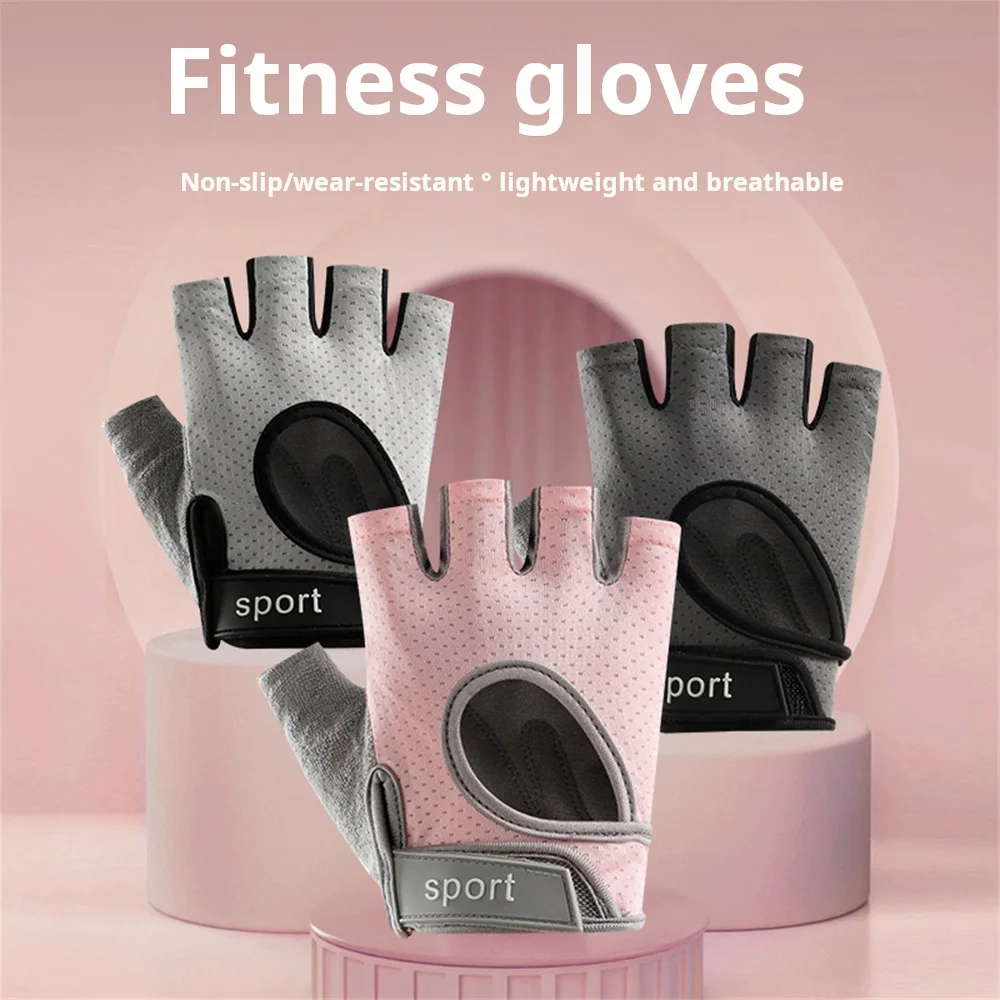 Sport handschuhe für Männer Frauen Fitness Outdoor Sport Anti-Rutsch-und stoß dämpfende Halb finger handschuhe langlebig und atmungsaktiv