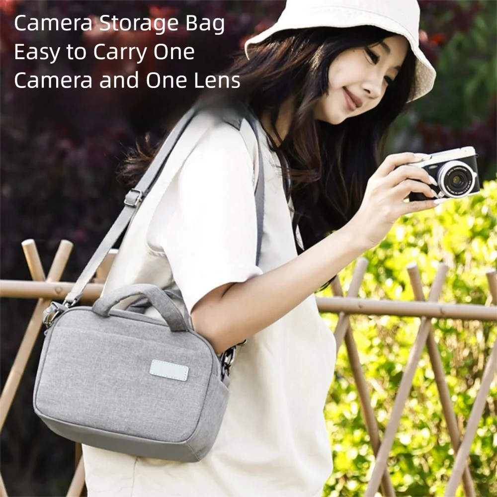 

Oxford Camera Inserts Bag Super Thick Large-capacity Insert Photography Organizer Black Multi-functional Waterproof Camera Bag
