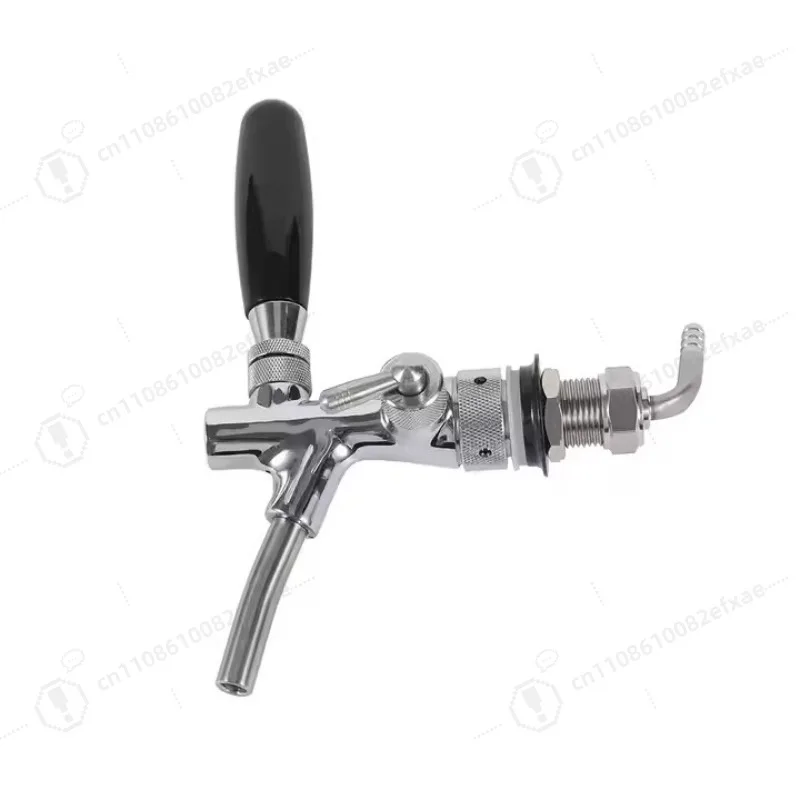 G5/8 Thread Beer Tap Stainless Steel Beer Faucet for Commercial Bar Beer Wall and Self-brewing Equipment