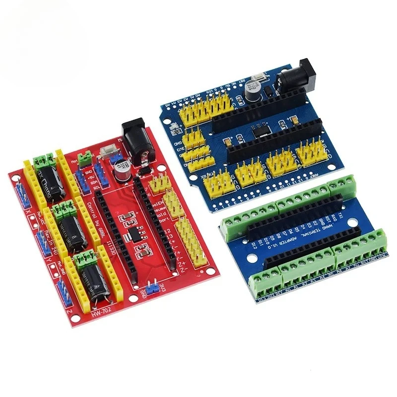 1pcs NANO V3.0 Controller Terminal Adapter Expansion Board Prototype Shield And UNO Multi-purpose Expansion Board For Arduino