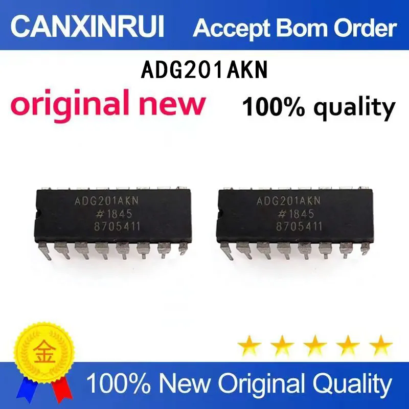 (5-100 Pieces) Brand new original ADG201AKN ADG201 DIP16 spot chip IC