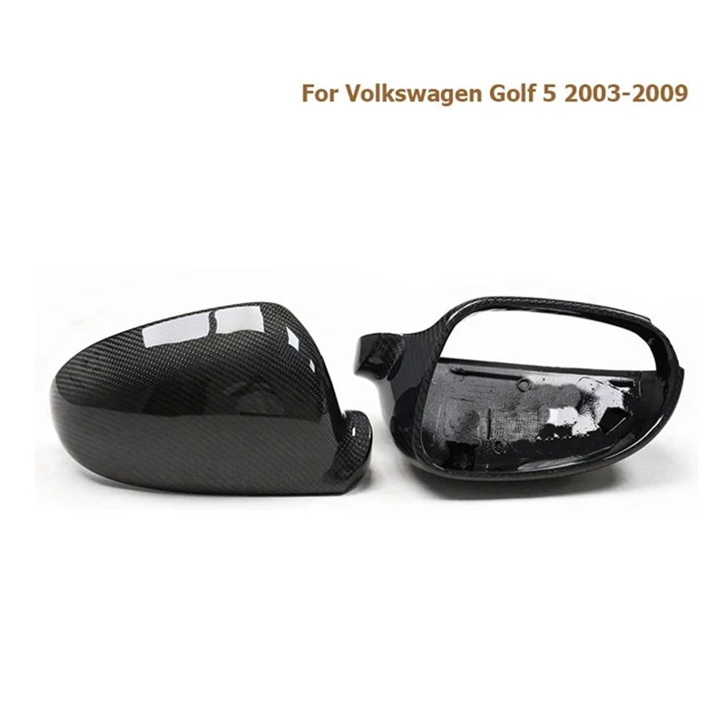 Car Rear View Mirror Cover Side Mirror Cover Cap For Golf 5 MK5 2003-2009 Accessories